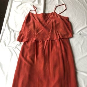 Madewell silk slip dress